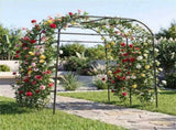 7.5 Ft Adjustable Garden Arch Trellis for Climbing Plants, PE-Coated Metal Tunnel Trellis for 48066132