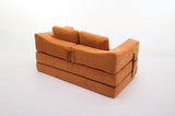 Modern Minimalist Sofa, Fold-Out Sofa Bed, Convertible Chair Floor Couch & Sleeping Mattress for W1829P186302