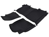 3x Floor Mats Liners Kit fit for Chevy Silverado 1500 Crew Cab 2019-2025 TPE New 17744808