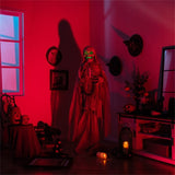 Decorate an outdoor skeleton for Halloween 03608214