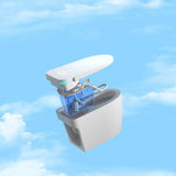 ZNTS Smart Toilet with Voice Control and Bubble Shield,Heated Bidet Seat, Portable toilet with bidet W1872P224586