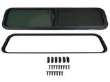 RV Window Universal 42" W X 12"H Horizontal Sliding Glass Waterproof & Dustproof 92247950