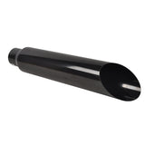 5-7 straight black, made of stainless steel 409, sprayed with black paint, wall thickness 1.2mm 66273062