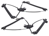 Front Left Right Window Regulator with Motor Fit for 2016-2024 Tesla Model X Sport Utility 2Pcs 14117408
