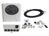 12V Air Conditioner Kit Universal 12000 BTU fit for Semi Trucks Bus RV Caravan 60A-80A 960W 67072751
