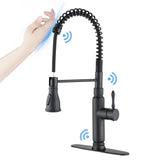 ZNTS Touch Kitchen Faucet with Pull Down Sprayer TH94027MB02
