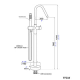 ZNTS Freestanding Faucet W66028255