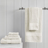 ZNTS 6 Piece Organic Cotton Towel Set B03598753