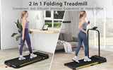 ZNTS Treadmill-Walking Pad-Under Desk Treadmill 0.6-7.6MPH 2.5HP 2 in 1 Folding Treadmill-Treadmills for MS305250AAA