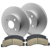 ZNTS 331mm Front DRILLED Brake Rotors Pads 1999 - 2002 2003 2004 Ford F-250 F-350 4WD 58831156