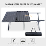 ZNTS Camping Table Portable Table Folding Table with Carry Bag,4-6 Person Table for Camping Outdoor W1511114592