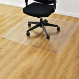 ZNTS PVC Rectangle Matte Floor Protection Mat Chair Mat Transparent 48419320