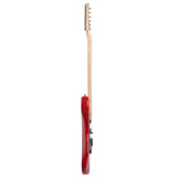 ZNTS ST Stylish Electric Guitar with Black Pickguard Red 07478467
