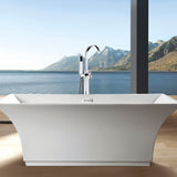 ZNTS Freestanding Bathtub Faucet with Hand Shower W1533125181