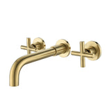 ZNTS Bathroom Faucet Wall Mounted Bathroom Sink Faucet-Archaize 06071733