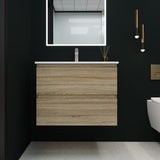 ZNTS 30" Bathroom Vanity With Gel Basin Top W99965571