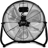 ZNTS Simple Deluxe 20 Inch 3-Speed High Velocity Heavy Duty Metal Industrial Floor Fans Quiet for Home, W113442935