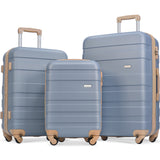 ZNTS Luggage Sets New Model Expandable ABS Hardshell 3pcs Clearance Luggage Hardside Lightweight Durable PP298052AAC