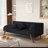 ZNTS Cut-and-fill chaise longue, convertible multifunctional loveseat sofa W1767106622