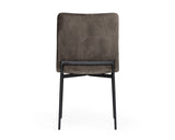 ZNTS Modrest Maggie Modern Black and Brown Dining Chair B04961323