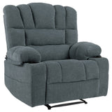 ZNTS Massage Recliner Chair Sofa with Heating Vibration W1692P147961