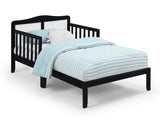 ZNTS Birdie Toddler Bed Black/White B02257207