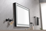 ZNTS LED Lighted Bathroom Wall Mounted Mirror with High Lumen+Anti-Fog Separately Control W92864173