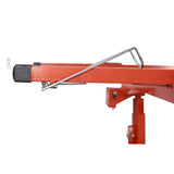 ZNTS Drywall Panel hoist Drywall Lift Rolling Panel Hoist Jack Lifter 16ft Red Color W465137159