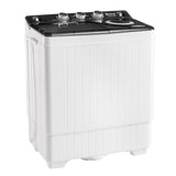 ZNTS Twin Tub with Built-in Drain Pump XPB65-2288S 26Lbs Semi-automatic Twin Tube Washing Machine for 16982847