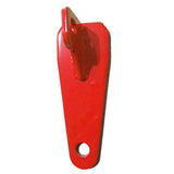 ZNTS Stainless Steel Seat Guard Rod Red 83930319