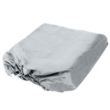 ZNTS 14-16ft 600D Oxford Fabric High Quality Waterproof Boat Cover with Storage Bag Gray 47165691