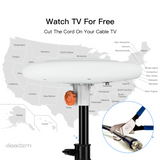 ZNTS TA-A1 150 Miles TV Antenna Indoor Outdoor Omni-directional 360 Degree Reception 01097980