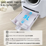 ZNTS Self-cleaning cat litter box, 68L+9L, suitable for a variety of cat litter, APP control, real-time ES318155AAK