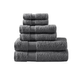 ZNTS 100% Egyptian Cotton 6 Piece Towel Set B03599360