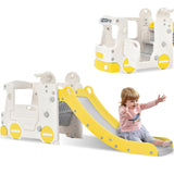 ZNTS Kids Slide with Bus Play Structure, Freestanding Bus with Slide for Toddlers, Bus PP292572AAL