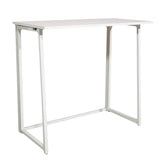ZNTS Simple Collapsible Computer Desk White 29521212