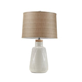 ZNTS Boho Textured Ceramic Table Lamp B03597667