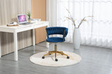 ZNTS COOLMORE Home Office Desk Chair, Vanity Chair, Modern Adjustable Home Computer Executive Chair W153983586