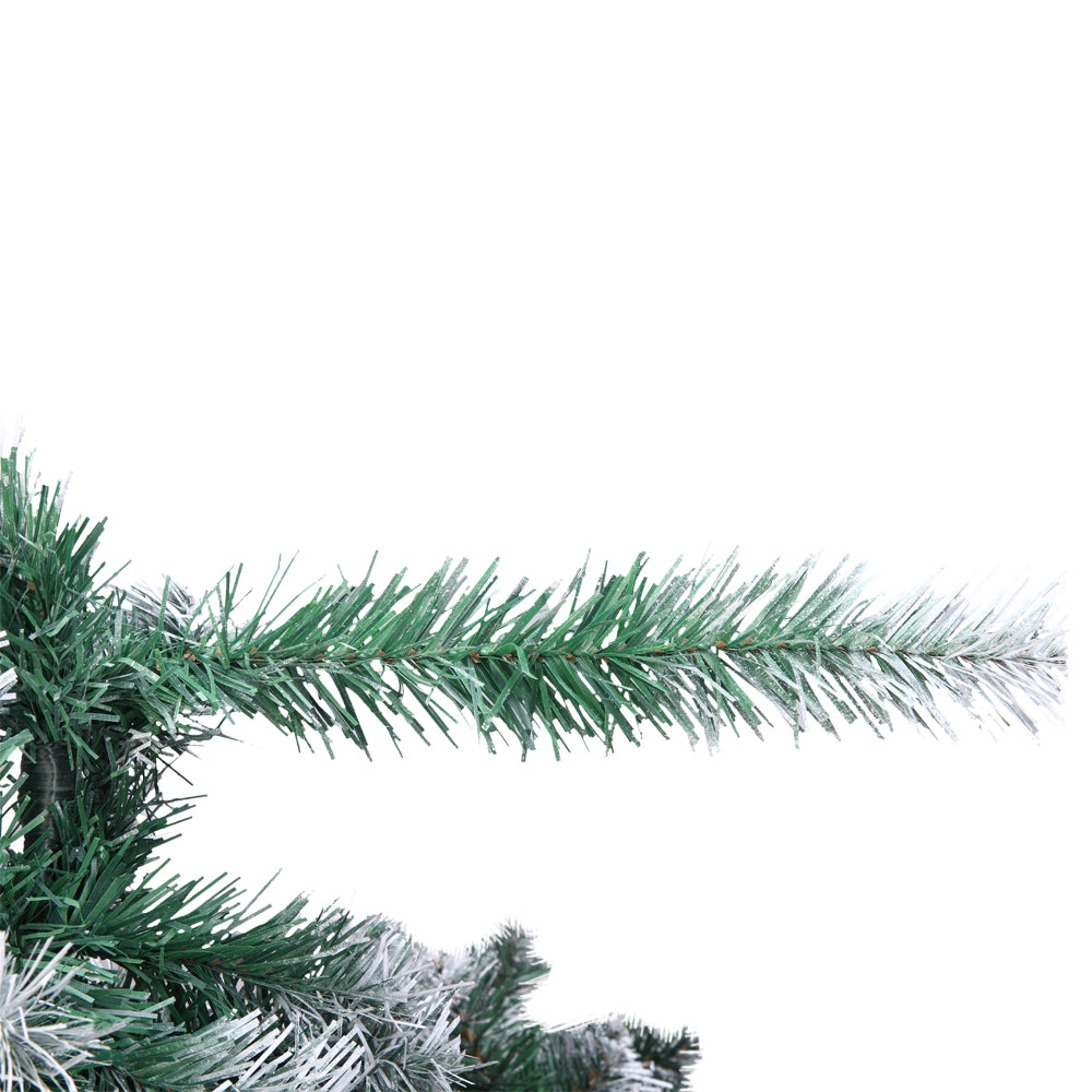 ZNTS 7FT Spray White PVC Christmas Tree 870 Branches 85031935