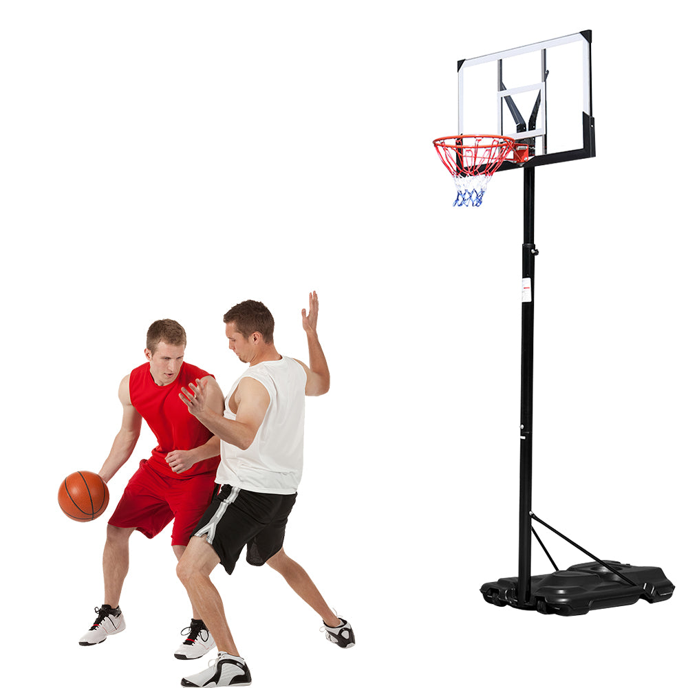 ZNTS HY-B076 Portable and Removable Adult PC Transparent Backboard Basketball Stand 60813074