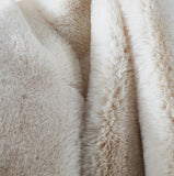 ZNTS Cassilda Luxury Chinchilla Faux Fur Throw Blanket B03050003