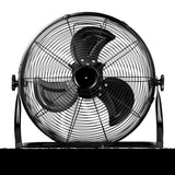 ZNTS Rechargeable Cordless Floor Fan, 16-Inch, High Velocity Floor Fan With 360-Degree Tilt, W113468200