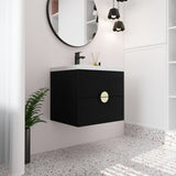 ZNTS 24 Inch Wall-Mounted Bathroom Vanity With Sink, For Small Bathroom W999135120