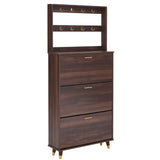 ZNTS Entryway Bedroom Armoire,Shoe Cabinet,Wardrobe Armoire Closet, Drawers and Shelves, Handles, Hanging 00807844