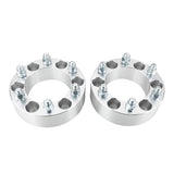 ZNTS 2pcs Professional Hub Centric Wheel Adapters for Chevy Silverado 1500 Tahoe Suburban Silver 77488263