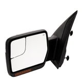 ZNTS For 2004-14 Ford F-150 Power Heated LED Signal Puddle Side Mirrors Left Right 08345524