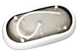 ZNTS Acrylic Alcove Freestanding Soaking Bathtub 20S0109-60