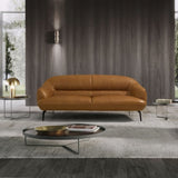 ZNTS ACME Leonia LOVESEAT Cognac Leather LV00938