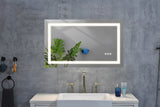 ZNTS 36x 24Inch LED Mirror Bathroom Vanity Mirrors with Lights, Wall Mounted Anti-Fog Memory Large W1272125168