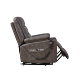 ZNTS Liyasi Electric Power Lift Recliner Chair with 1 Motor, 3 Positions, 2 Side Pockets, Cup W820130080